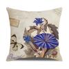 New Vintage Floral Pillow Linen Printed Sofa Home Office Decorative Cushion Cover