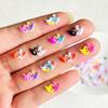 55 Pieces Of Resin Cartoon Swan Rhinestone Decoration Diy , Suitable For Nail Art And Valentine'S Day Jewelry Production A148