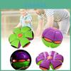 Colorful Carrot Flying Saucer Ball For Kids With Bouncing Light Up Features