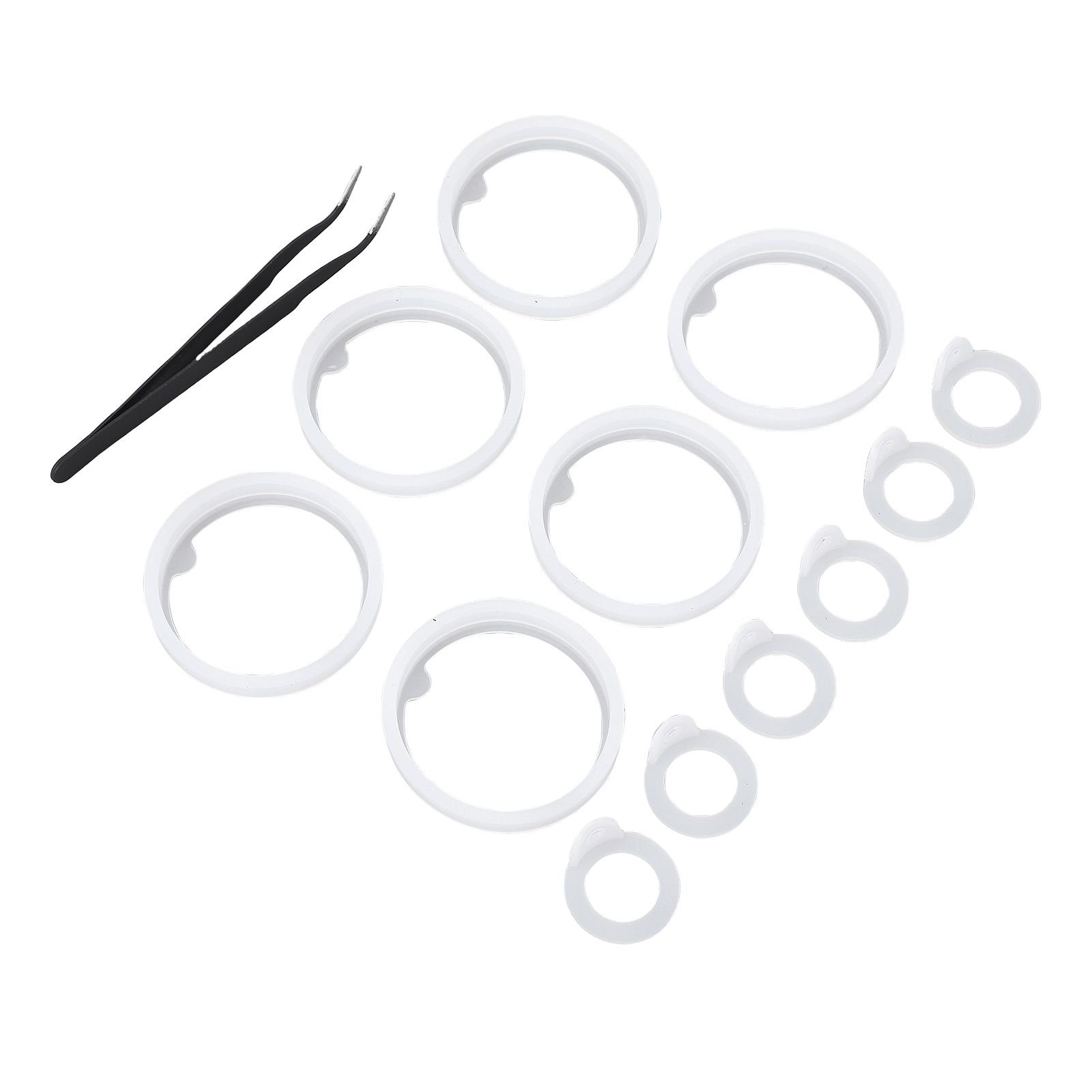 

12 шт. сменная прокладка для крышки бутылки с водой силиконовая бутылка для воды носик уплотнительные кольца для активных