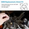 4 Pcs ABS Wheel Speed Sensors Compatible with Mitsubishi Lancer Outlander RVR 2011 2012 2013 2014 2015 2016 2017, Replacement for 4670A031, 4670A032,