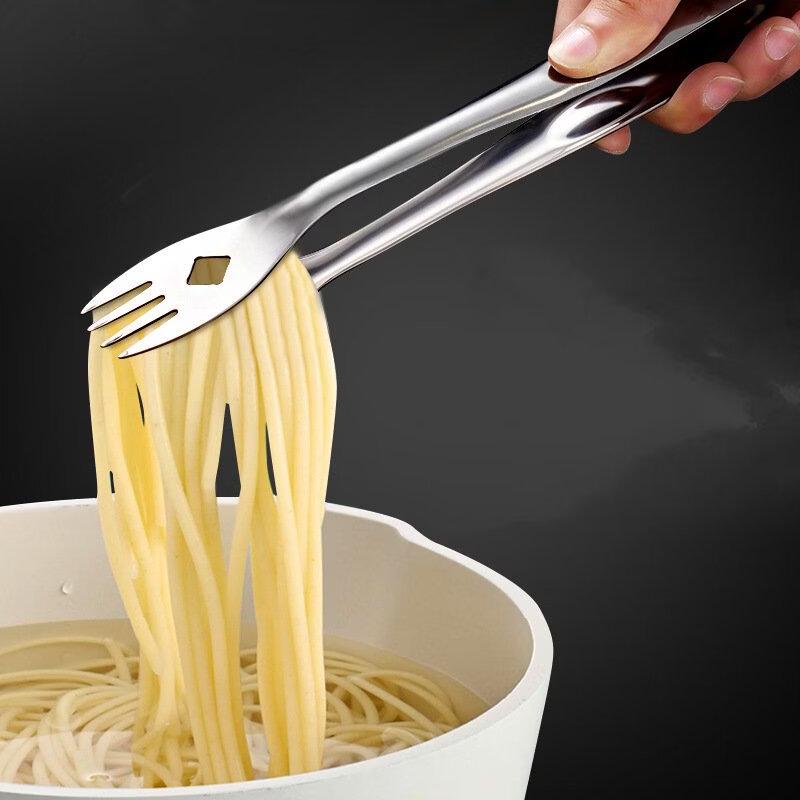 UOTO 304 Stainless Steel Kitchen Food Tongs