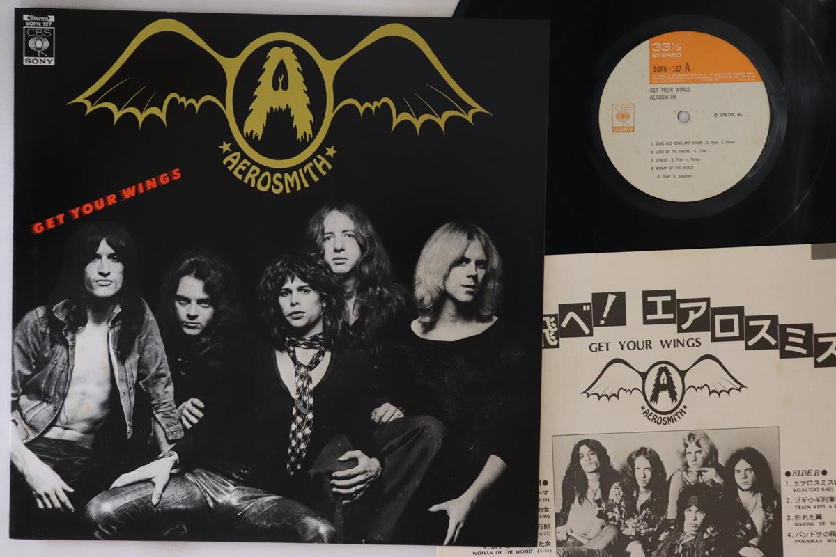 

LP Record AEROSMITH - Get Your Wings SOPN127 CBS SONY 1975 Japan Rock