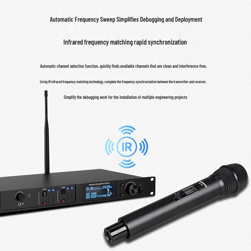 TAKSTAR XC-2R Dual Wireless Handheld Microphone System