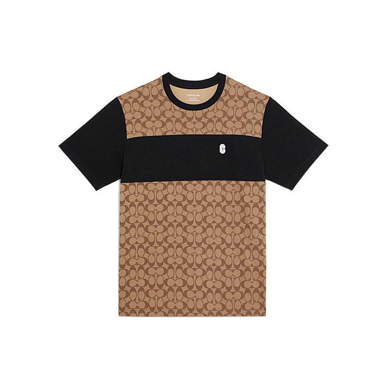 COACH SS22 Men Logo Full Print