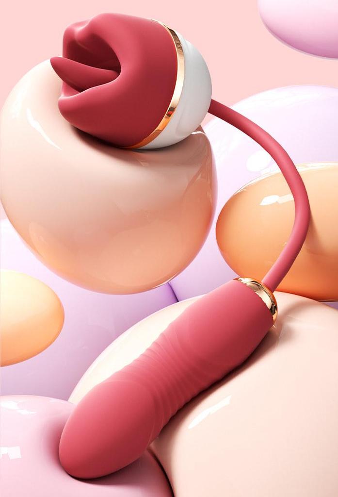 Silent Strong Vibration Insertable Vibrator for Women - Erotic Adult Clitoral Orgasm Device