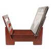 Modern Wood Record Storage Holder Stand Disc Organsier Rack Fit 8 or 30 More Disc Essential for Music Lover