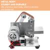 20/30mm Mini Electric Belt Sander DIY Polishing Grinding Machine Multifunctional Grinder Belt Sander Cutter Edges Sharpener