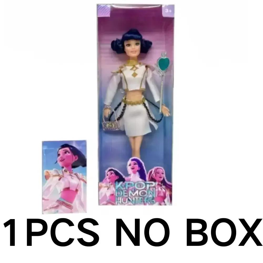 Kpop Demon Hunters  Doll Toys Action Figure Rumi Mira Zoey Princess Baby Girl Doll Plastic DIY Toy for Girls&&