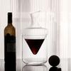 Creative Crystal Glass Wine Decanter with Slanted Spout – Ice Wine Carafe
