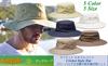 Sunglobe UV Protection Cricket Style Beige Men's Hat, 63cm,