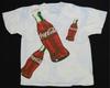 Rara Maglietta Vintage Coca Cola We Speak Refreshment Punto Singolo Anni '90 Coke Taglia L