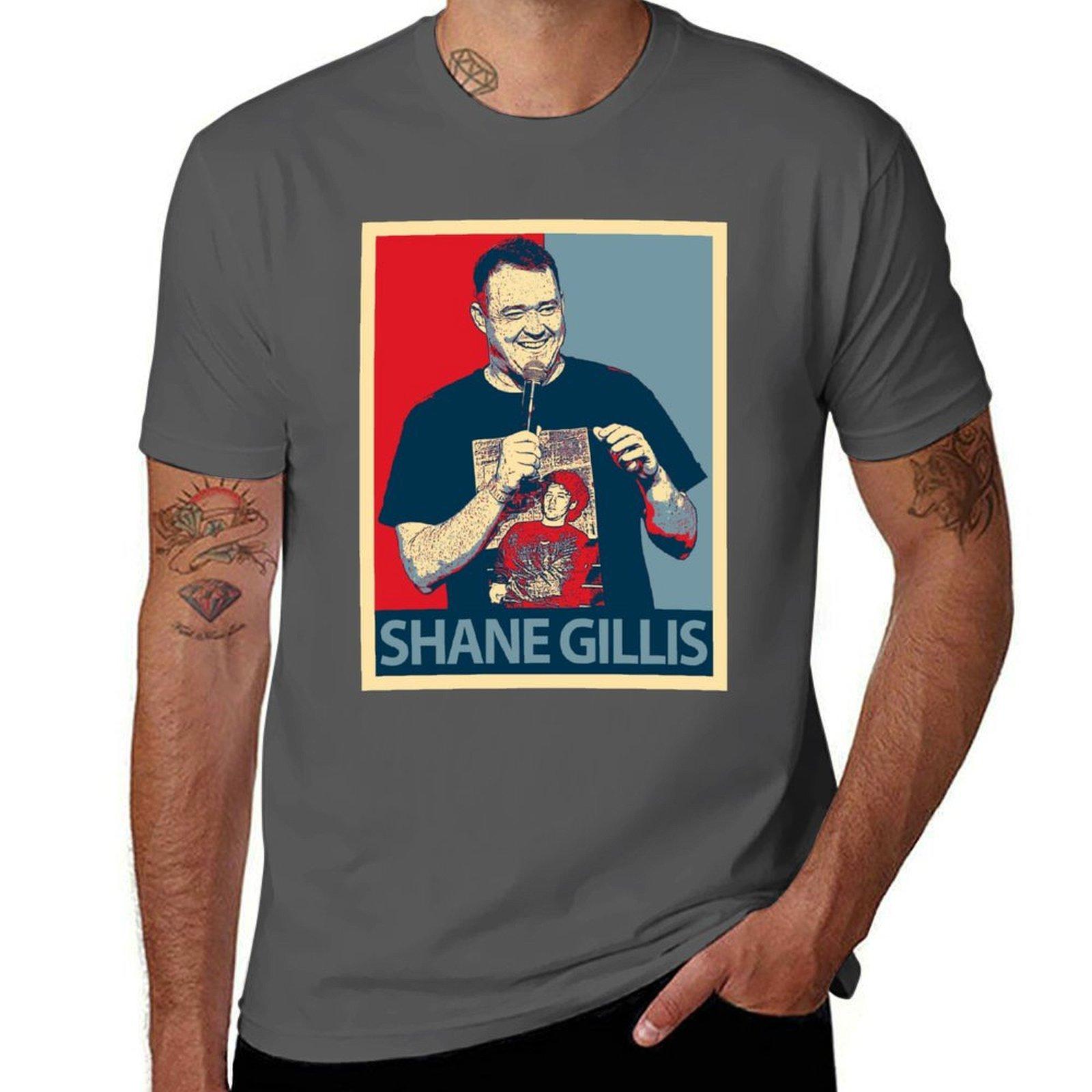 

Shane Gillis T-Shirt t shirt man casual t shirts for man graphic funny cotton t shirts man 100% T-Shirt 4XL