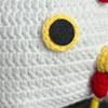 Festival Turkey Hat Knitted Beanies with 3D Chick Warm Cotton Hat Cartoon Headwear for Parents Kids Thanksgiving Hat