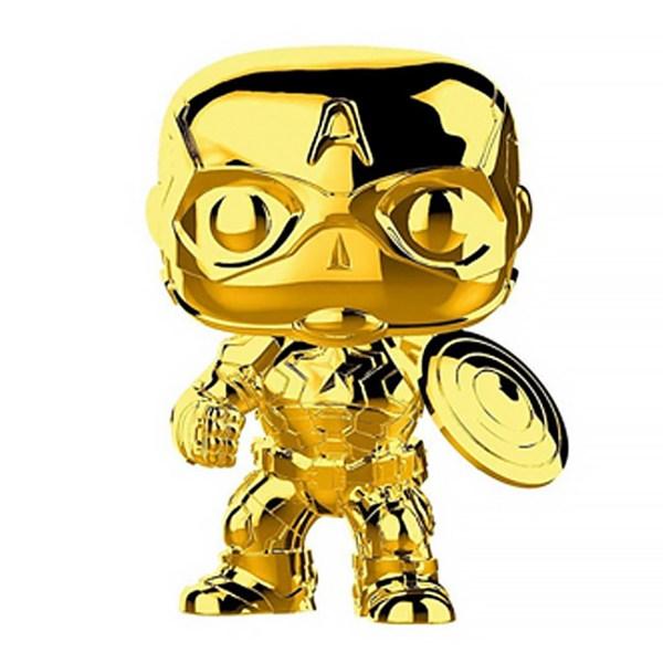 

Фигурки Funco MS10 Captain American Chrome Film 33515, 1 корейская игрушка