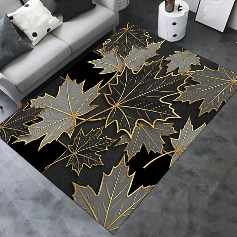 

2025 New Leaf Carpet Rug for Living Room Bedroom Home Sofa Decoration,Kids play Non-slip Floor Mat62 40x60cm( 15x23in )