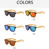 Fashion Wooden Vintage Square Sunglasses Retro Men Women Luxury Brand UV400 Outdoor Driving Fishing