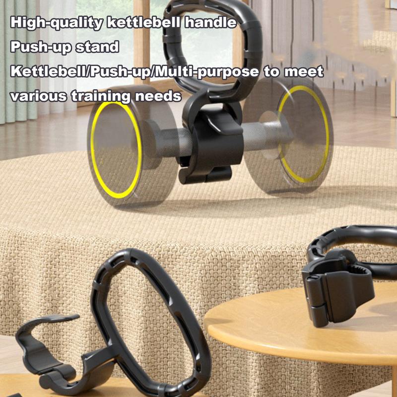 Kurzhantel zu Kettlebell Konverter Tragbarer Kettlebell Adapter Verwandelt Ihre Kurzhanteln in Kettlebells Fitnessgerät für Zuhause