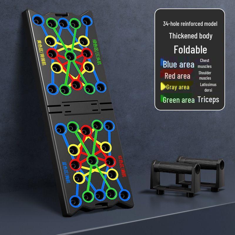 Multi-functional Push-Up Stand & Abdominal Trainer One Size