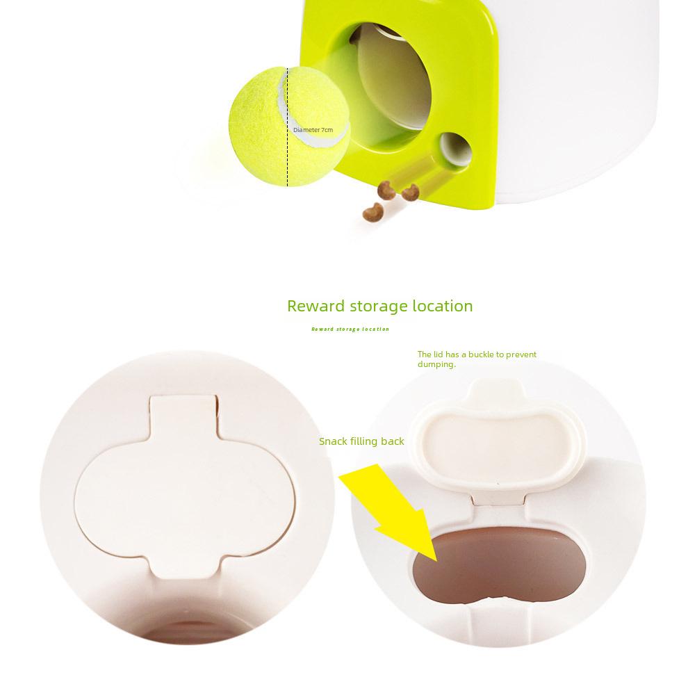 Interaktywna Nagroda do Treningu Psa Podajnik Piłek Tenisowych Zabawka