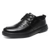 New spring and summer breathable leather business shoes, anti slip, wear-resistant, comfortable and casual sports men's shoes