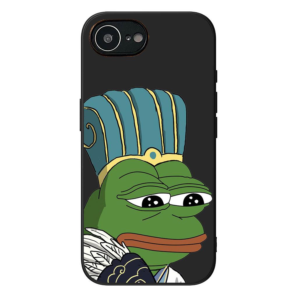 Funny Sad Frog Pepe Casing Phone Cover for Samsung Galaxy A05 A06 A14 A50 A51 A52 A12 A13 A23 A70 A07 A25 A26 M53 A56 Soft Case