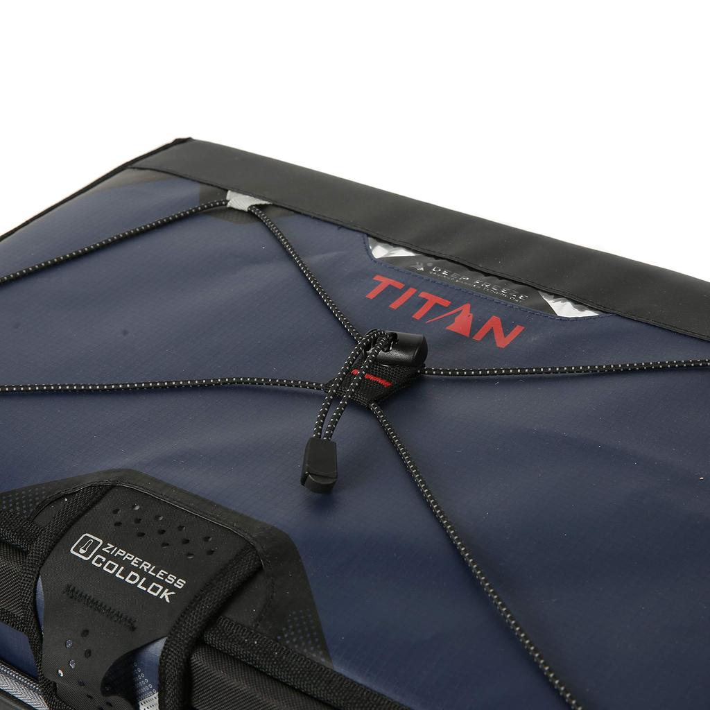 Titan Deep Freeze Cooler 48 Navy Box, 25L, Cans,