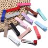 10pcs 48x10mm Iron Duckbill Hair Clips Colorful Flat Grosgrain Ribbon Hairpins For Jewelry Making DIY Headwear Hair Accessories