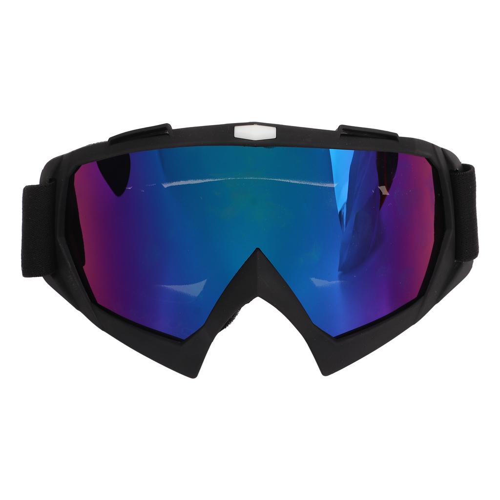 Outdoor Ski Goggles Sports Cycling Motorcycle Windproof Goggles Bike Off Road Dustproof Glasses Matte Black Frame