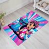 1pc Stitch Pattern Area Rug Soft Flannel Floor Mat for Living Room,Office,Bedroom and Carpet,Sofa Coffee Table Floor Mat