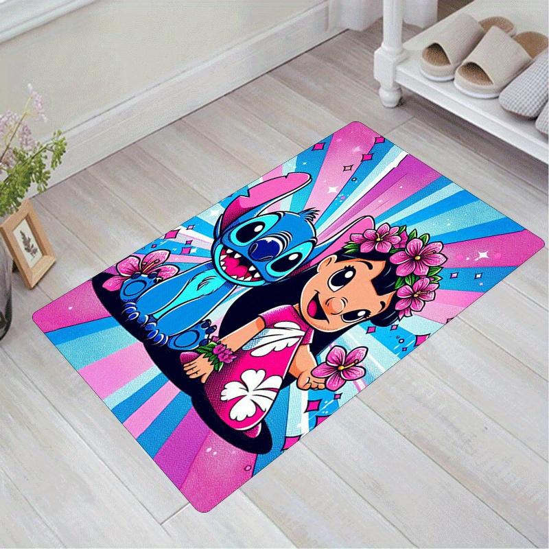 

1pc Stitch Pattern Area Rug Soft Flannel Floor Mat for Living Room,Office,Bedroom and Carpet,Sofa Coffee Table Floor Mat 60cm by 90cm