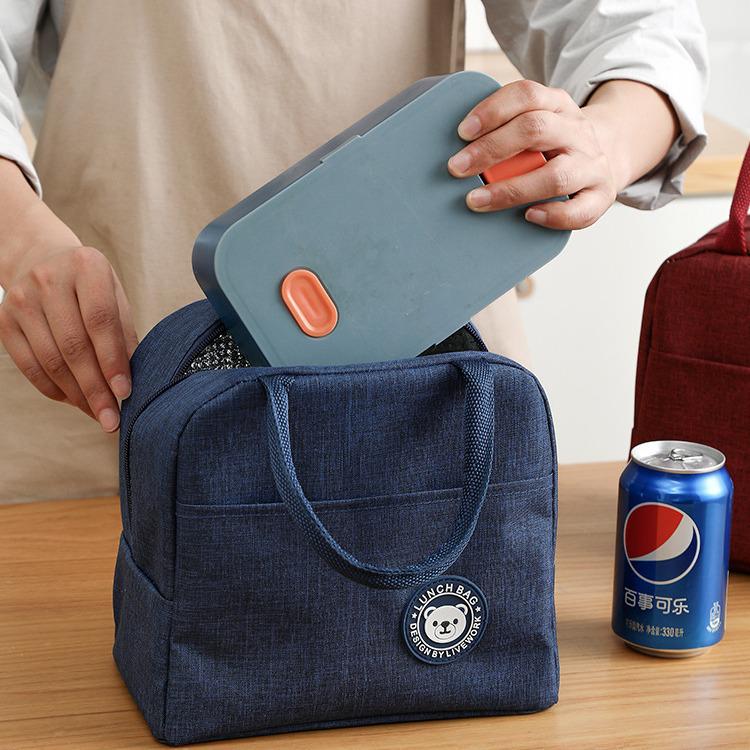 Insulated Waterproof Lunch Bag for Office & School
