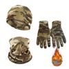 Panzhijian Winter Thermal Hat, Gloves & Neck Warmer Set