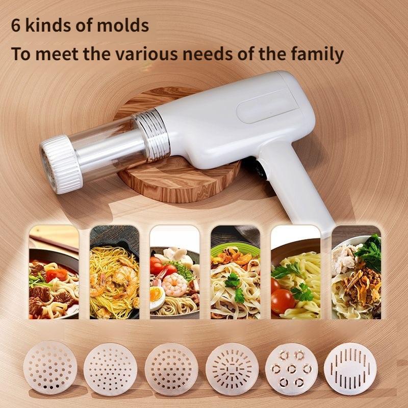 Household Small Handheld Noodle Machine Wireless Electric Noodle Press Machine Portable Kitchen Processing Equipment