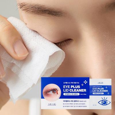 IPlus Pulitore Palpebre Salviettine Detergenti per Palpebre (30 fogli)