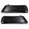 Front Bumper Fog Light Cover Grille, 2-Pack, No Holes, Replacement for Toyota Camry 07-09, Part Numbers 5212706050 and 52127-06050 (Left and Right)