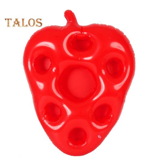 

Надувной поднос для напитков в бассейне, плавающий держатель для напитков, поднос для сервировки, прохладный держатель для напитков со льдом для летних аксессуаров для вечеринок у бассейна на пляже B