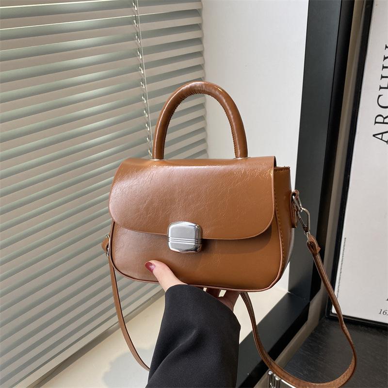 

Fashion trend women s bag texture beautiful handbag summer new versatile shoulder messenger bag коричневый