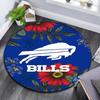 Bills Mafia Pattern Round rug,Carpet Rug for Living Room Bedroom Playroom ,Non-slip Floor Mat,Holiday Gifts and Birthday Gifts.