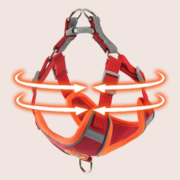 Dog Leash Small and Medium-sized Pets Chest Straps Prevent Breaking Free Walk A Dog Kitty Reflect Light Traction Rope Pet Supplies & Pet