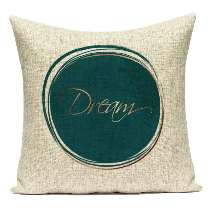 Modern Geometry High Quality Cushion Cover Throw Pillow Polyester Car Sofa Bed Home Decor Triangle Arrow Printed Pillow Case
