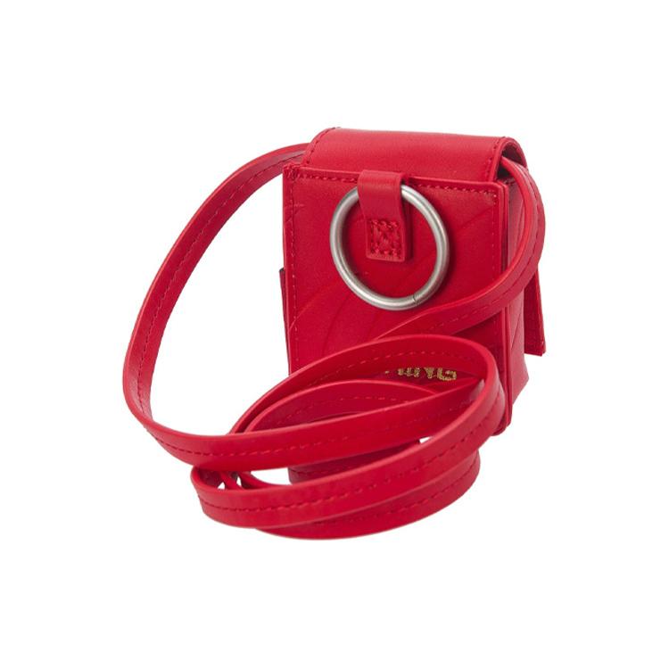 New LiNing Sports Life Collection Polyester One Shoulder Crossbody Earphone Case Regular Unisex Red ABJS004-1