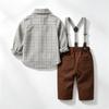 Set ținută de ziua de naștere pentru băiețel Costum rochie coreeană pentru băiețel de 1 an