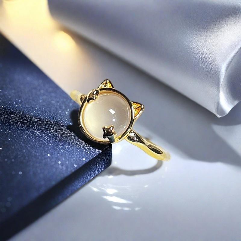Micro-Set Zircon Bright Imitation Diamond Open Ring Light Luxury High Sense Niche Design Fashion Accessories Women