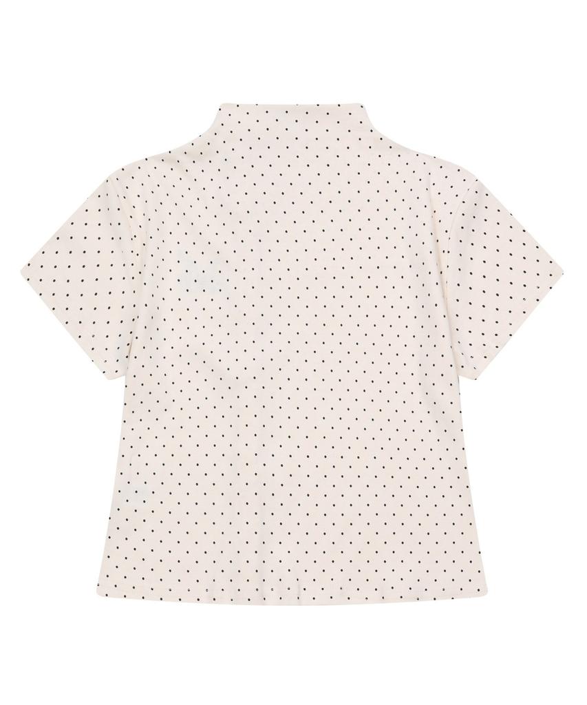 Mucent Minuit Button Mini Dot Short Sleeve Cardigan (2 Colors)