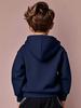 New Autumn/Winter Christmas Boys' Rainbow Pattern Cartoon Hoodie "SIX SEVEN 67" - Trendy Streetwear