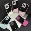 Hudfølende telefondeksel for iPhone 11 13 16 Pro Max iPhone XR XS Max 14 15 Pro Max 12 13 Pro Max 16 Plus 13 Pro 14 Pro Cartoon Painted Macaron Colors