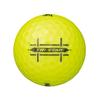 DUNLOP SRIXON Golf 2022 1 Dozen Passion Yellow TRI-STAR Balls, Model, (12 Balls),