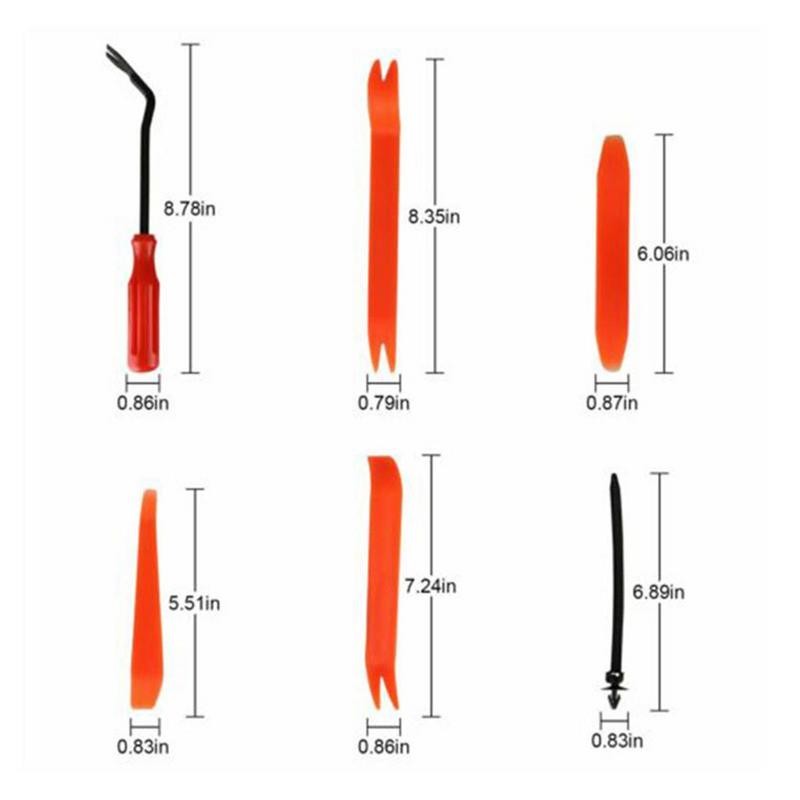 Auto Push Pin Rivets Nylon Shockproof Door Trim Panel Clips Automotive Repairing Tool Automobile Push Pin Rivets For Motor