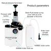 Motorcycle Brake Bleeder 3L Capacity 4 Size Adapters Automatic Suction Tool Brake Oil Service for Garage Maintenance
